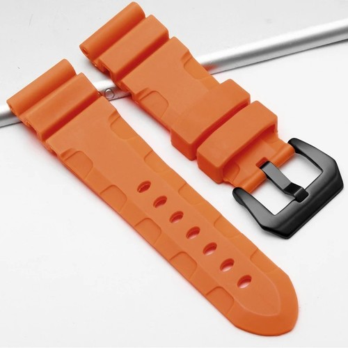 Rubber silicone watch strap - silicone,