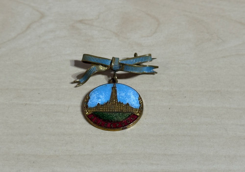 Vintage blackpool enamel - blackpool,