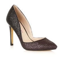 Dolcis Shanelle Womens UK 5 Wedding Bridal Glitter Stiletto Heels Shoes Pumps