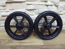 * REAR WHEELS to BABY JOGGER CITY MINI GT 2 - SINGLE or DOUBLE PUSHCHAIR *