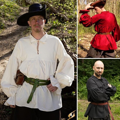Aramis musketeer style shirt - shirt,