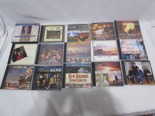 Huge lot gaither gospel - cd,
