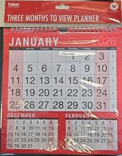 2026 Hanging Calendar Three