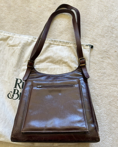 Brown leather russell - brown, &