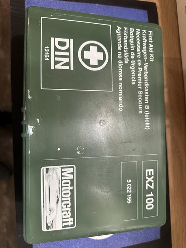 Ford green first aid kit - first,