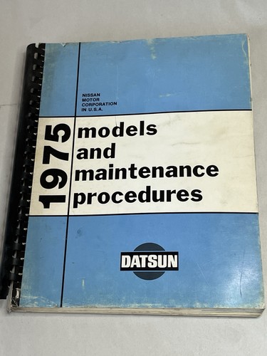 1975 nissan datsun models - nissan,