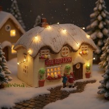 Village Pottery The Red Lion Pub Tealight Holder Great Gift Idea 350021