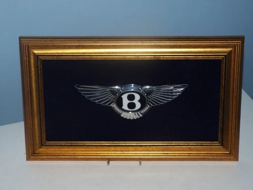 Framed replica bentley chrome - framed,