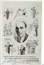 John Henry Squire Hand signed photo postcard