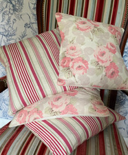 Set of 4 Co-Ordinating Cushion Covers  Clarke & Clarke/Sarah Hardaker