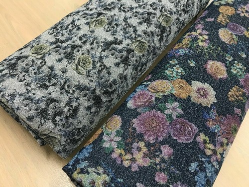 Multi coloured lurex fabric - multi,