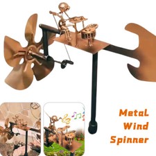 Metal Windmill Music Figurines