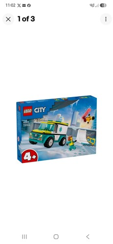 Lego city emergency ambulance - city:,