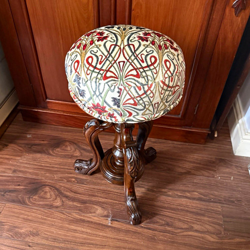 Victorian carved dark wood - victorian,