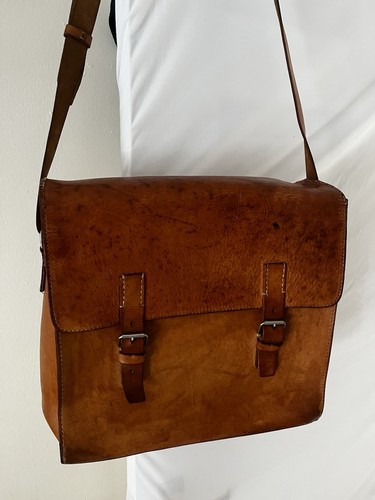 Brown leather vintage - leather,