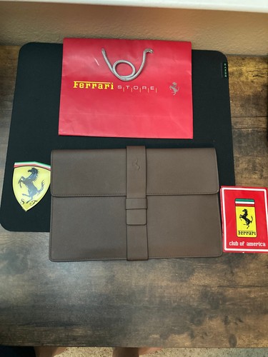 Ferrari owners manual - ferrari, pouch