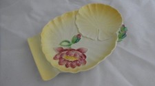 Carlton Ware Waterlily dish in yellow