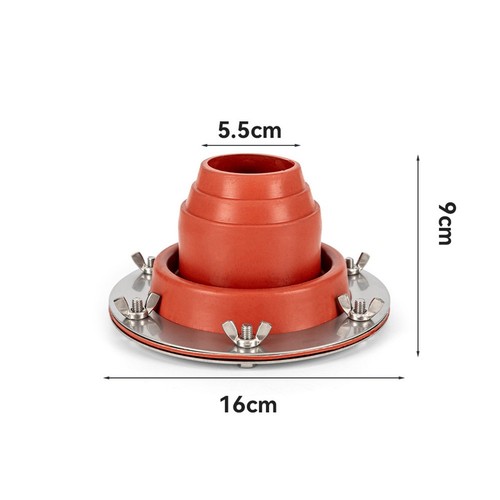 Tent flue flashing - flue, for