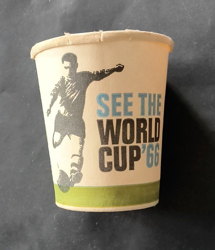 1966 world cup paper cup