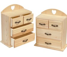 Wooden Mini Drawer Storage Box
