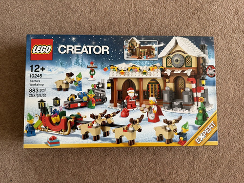 Lego santa workshop - workshop, 10245