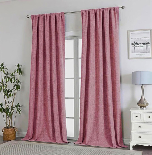 Pink blackout thermal lined - pink,