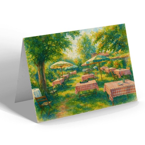 Greeting card southdown tea - -,