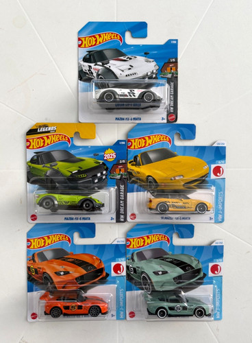 Hot wheels mazda - x, mx-5