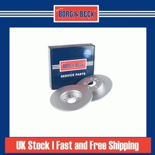 2x Brake Discs Pair Solid For Land Rover Discovery Sport 2.0 D 4WD Rear LR061388