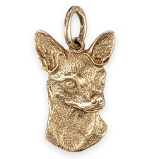 Solid 9ct Gold CHIHUAHUA Dog
