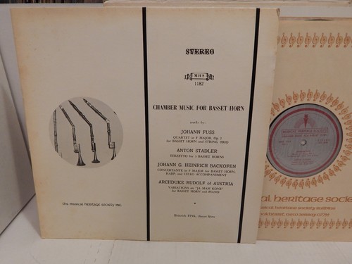 Chamber music for basset - chamber,
