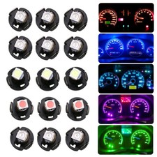 10x T3 SMD LED Car Dashboard Instrument Cluster Interior Lights Bulb Accessories