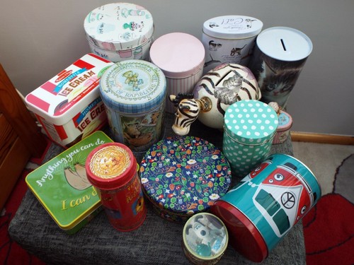 13x advertising tins - 13x,