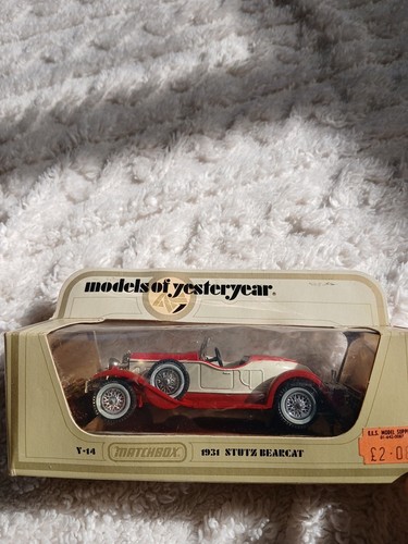 Mint boxed stutz bearcat - mint,