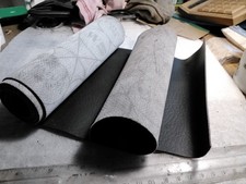 MGB Black Hood Repair Vinyl 2