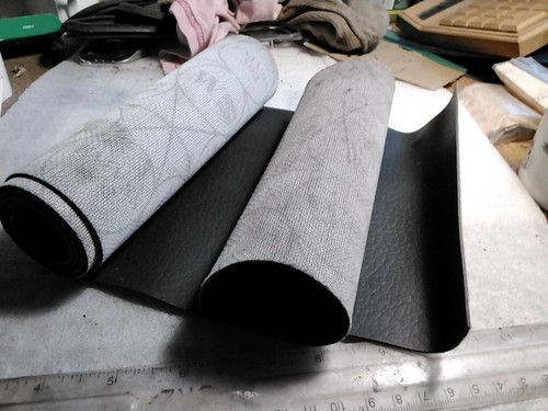 Mgb black hood repair vinyl - hood,