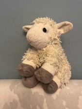 Keel Toys White Lamb Sheep Soft Toy Plush 10”