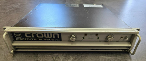 Crown macro tech 3600vz - crown,