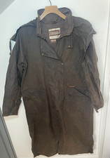 Driza Bone Waxed Riding Jacket Full Length Water Country Vintage 90s Mens Medium