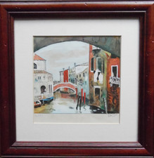 Venice Bridge + Canal View