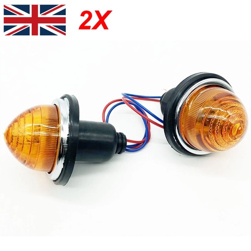 Pair amber indicator tail - pair,