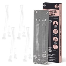 3 Pairs Invisible Bra Straps