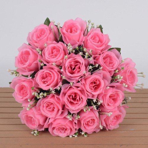 Large silk rose peony - silk,