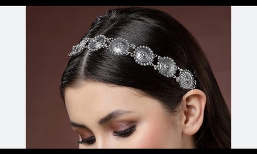 Designer oxidized silver matha - oxidized,