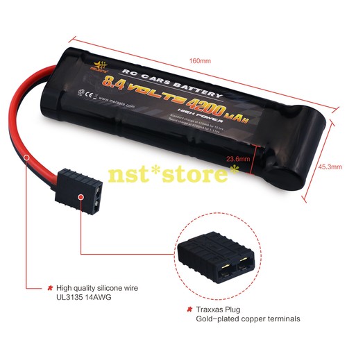 For traxxas plug 4vrc - for, 8.4v