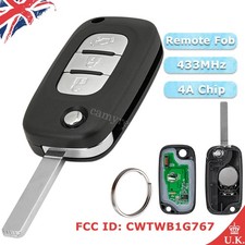 433Mhz Flip Remote Key Fob