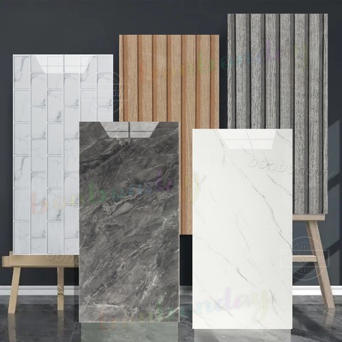 100x thick pvc marble tiles - 100x,