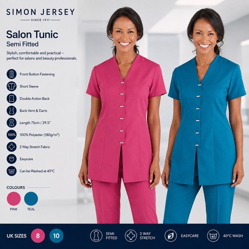 Salon beauty tunic uniform - beauty,