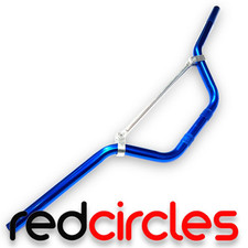 BLUE 22mm PIT BIKE HANDLE BARS