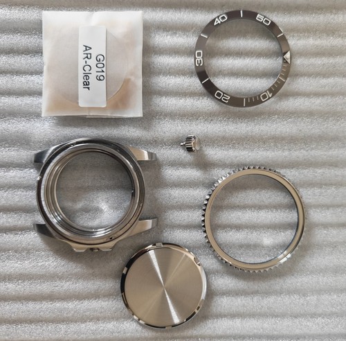 Brushed silver skx007 case - brushed,